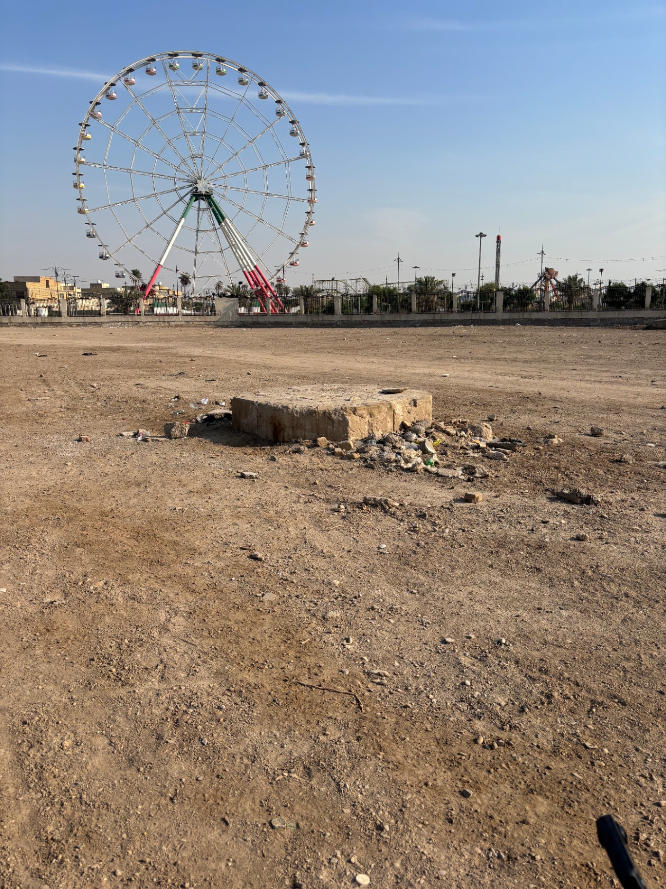 Amara Indian Cemetery - barren and neglected