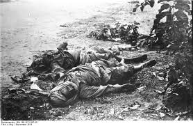 Dead soldiers during the Mesopotamian Campaign