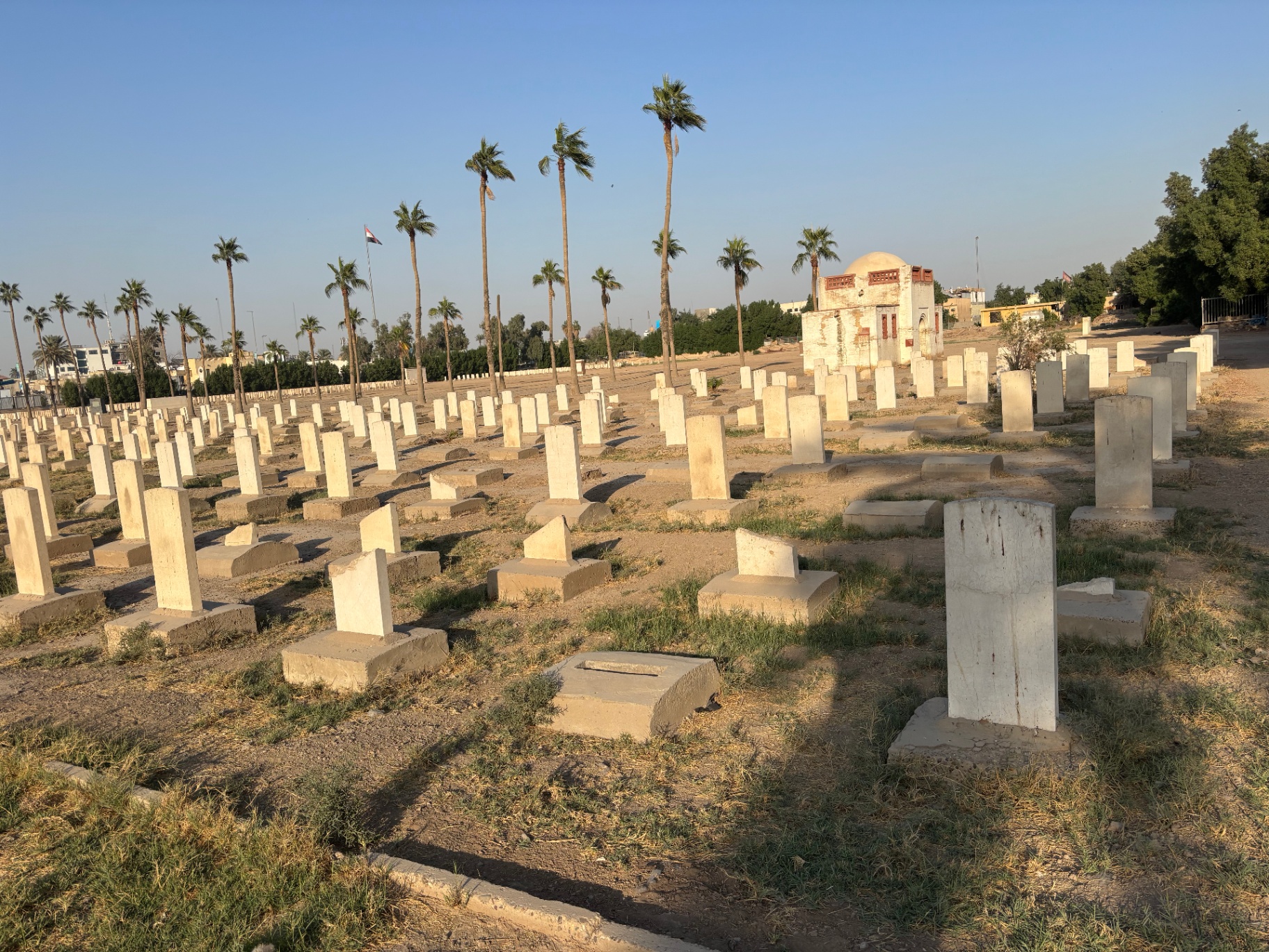 Baghdad Northgate British Section - maintained headstones
