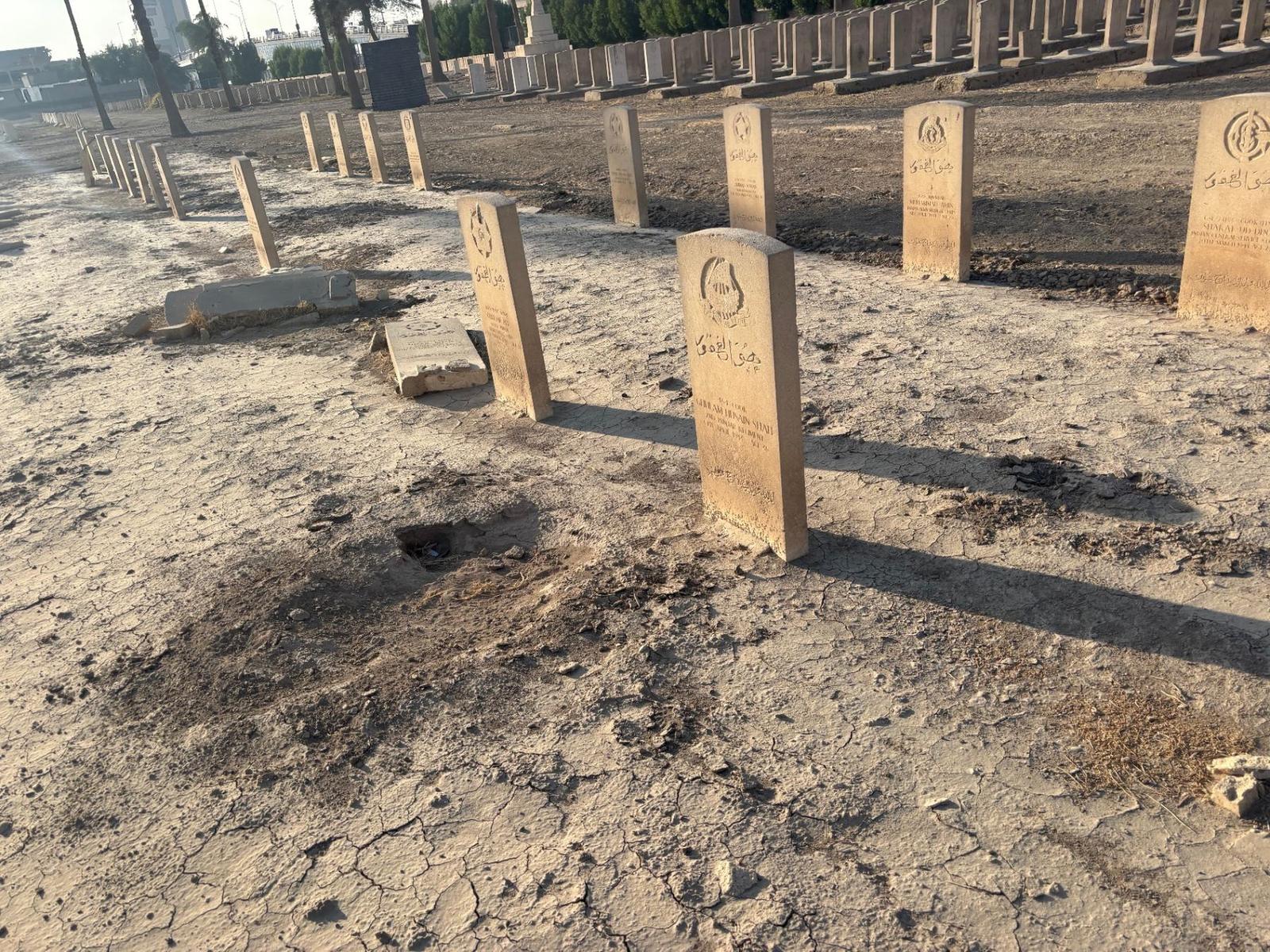 WW2 Indian Army graves.